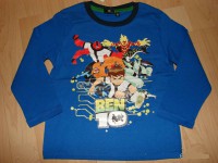 Ben 10 hosszú ujjú póló 104 -es és kék szín